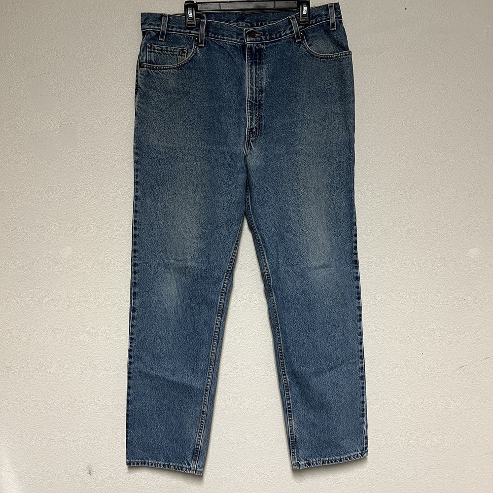 Vintage 90s Levi's Relaxed 540 Jeans 40x32 Brown Tab Distressed Y2K Made in USA